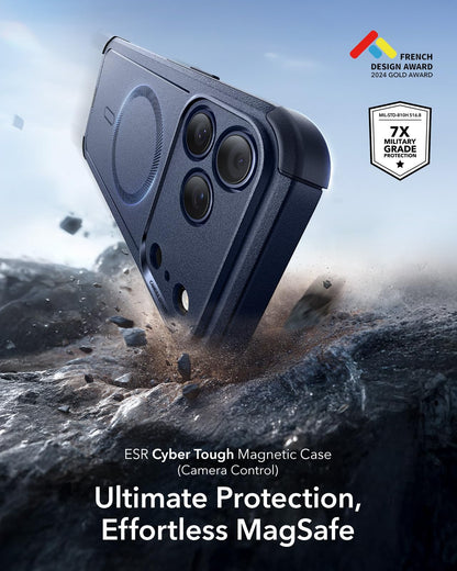 ESR Cyber Tough for iPhone 18 Pro Max/17 Pro Max Case, Black