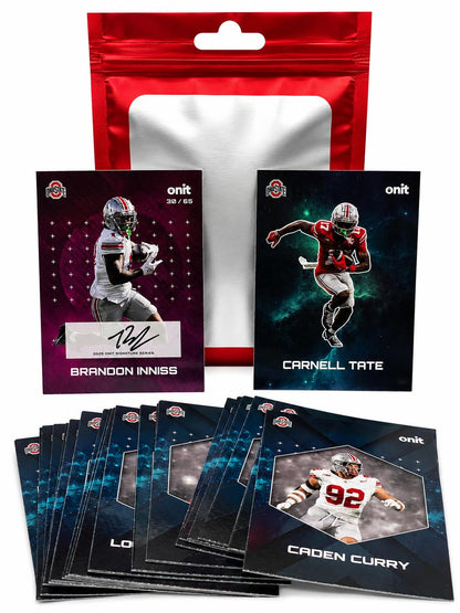 College Football 20 Card Jumbo Pack (1 Autograph + 1 Insert) (Michigan Wolverines)