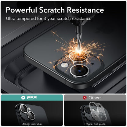 ESR for iPhone 17 Pro Max/17 Pro Camera Lens Protector, 1 Pack, Black