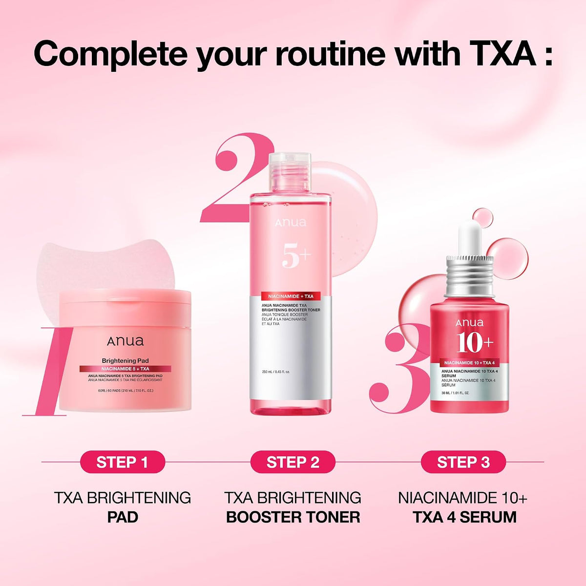 Anua Niacinamide 10 + TXA 4 Serum, Korean Skincare, 1.01 fl.oz