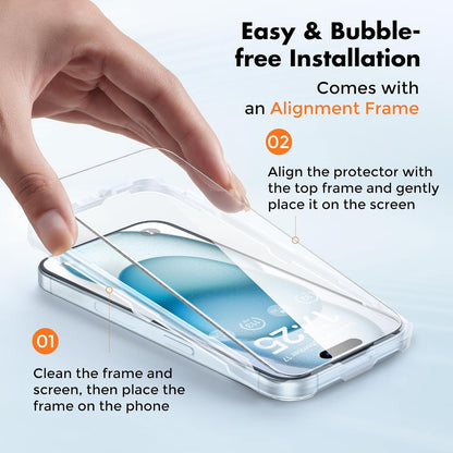 UNBREAKcable 3-Pack Screen Protector for iPhone SE 2022/SE 2020, iPhone 8/7
