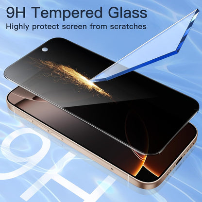 JETech Privacy Screen Protector for iPhone 16 Pro Max, 2-Pack