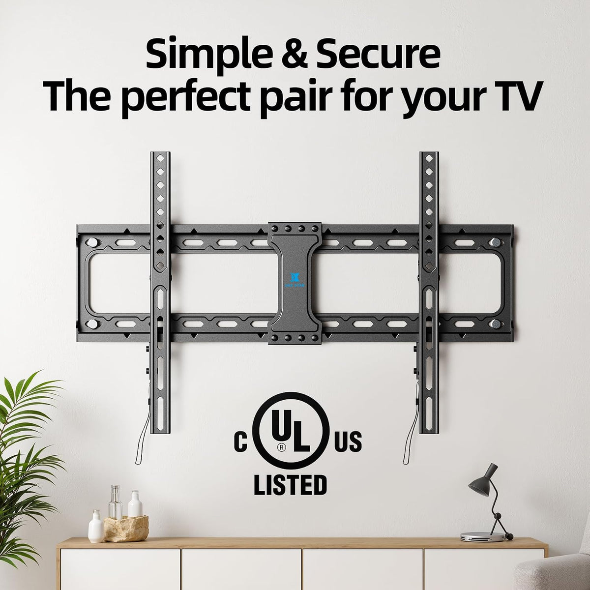 Fixed TV Wall Mount Bracket for 50 55 65 70 75 85 86 Inch TVs