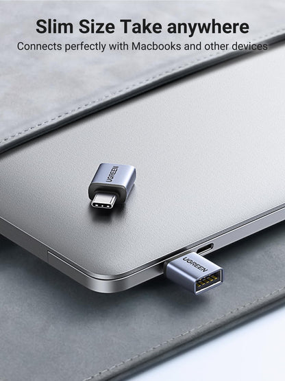 UGREEN USB C to USB Adapter 4 Pack, 10Gbps Male to 3.2 Female Converter