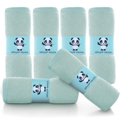 HIPHOP PANDA Soft Baby Washcloths, 2-Layer, 30 Pack Newborn Gift Set