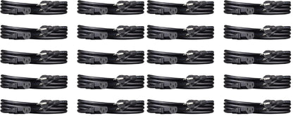 Amazon Basics Replacement Power Cord for Computer, Monitor, TV, Printer, PC, 3 Prong, 18 AWG, 125 Volts, 10 Feet, Black
