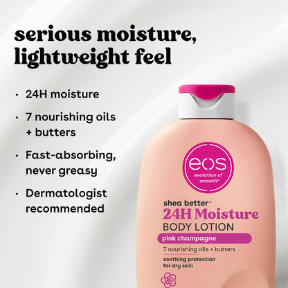 eos Shea Better Body Lotion- Crème de Pistachio, Natural Shea, 16 fl oz