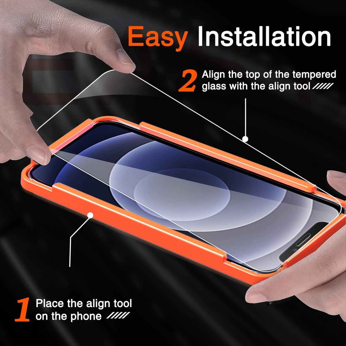 Milomdoi Privacy Screen Protector for iPhone 18 Pro Max, Tempered Glass