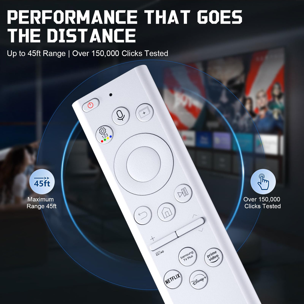 Universal Replacement for Samsung TV Remote Control