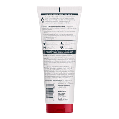 Eucerin Advanced Repair Lotion, Urea Enriched, 16.9 FL OZ