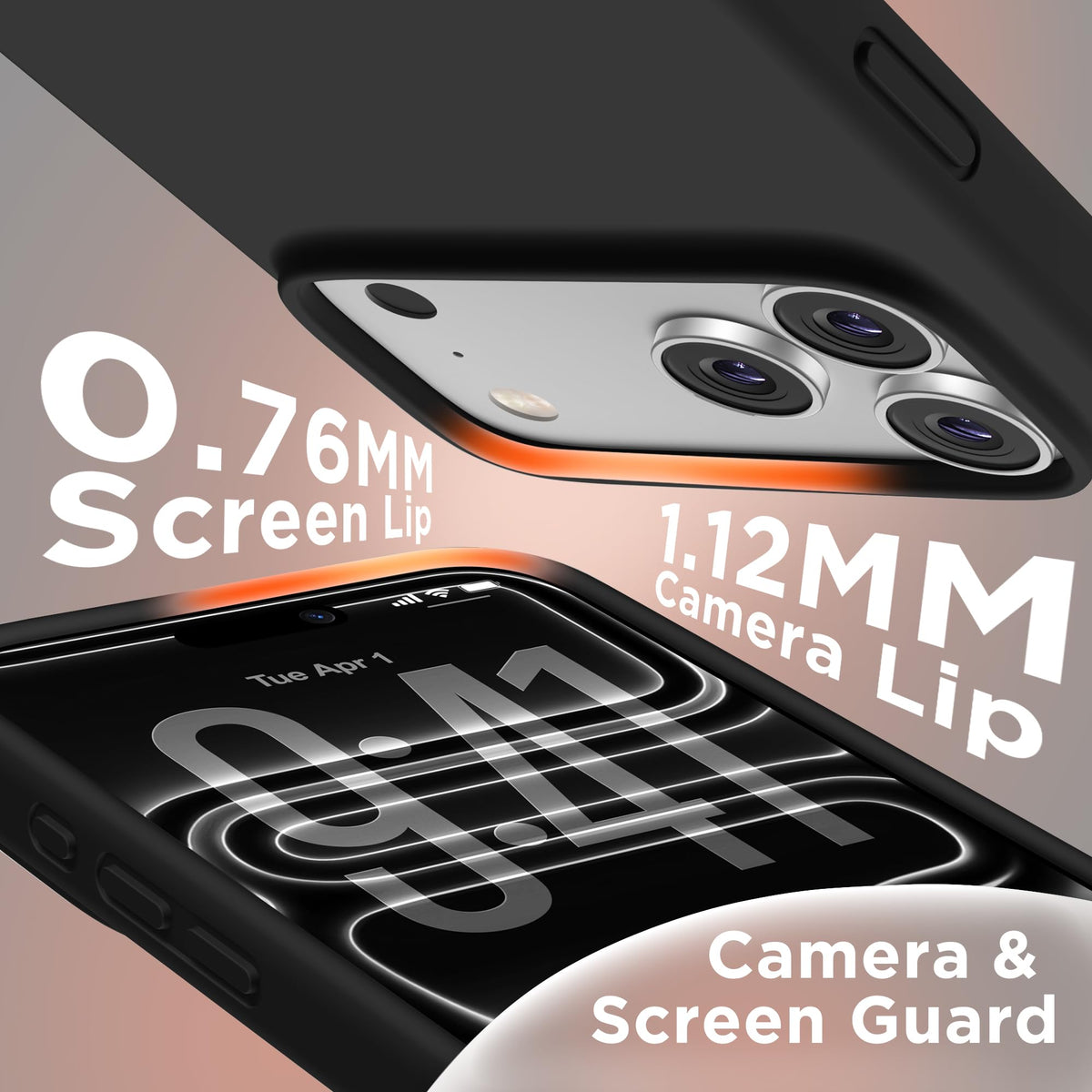 Magnetic for iPhone 18 Pro /17 Pro Case Silicone, Wine Red