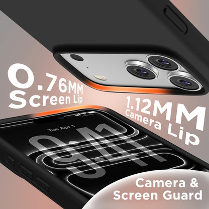 Magnetic for iPhone 18 Pro /17 Pro Case Silicone, Wine Red