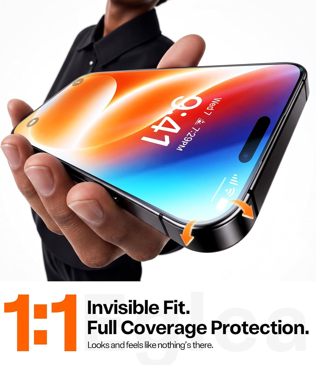 TORRAS Military-Grade Unbreakable for iPhone 18 Pro Screen Protector 2-Pack