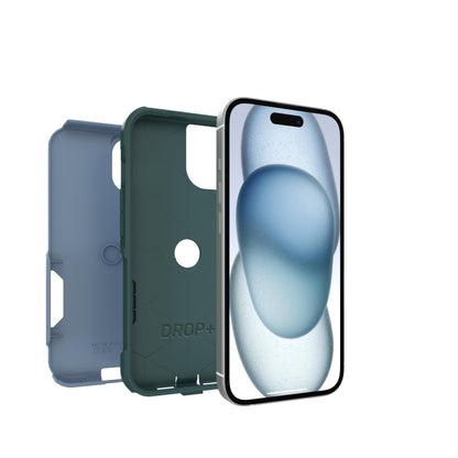 OtterBox iPhone 17e, 16e, 15, 14, & 13 Commuter Series Case - Black, Slim & Tough, Pocket-Friendly, with Port Protection - Thin & Protective iPhone Case, Dual-Layer, Impact Absorbing iPhone Case