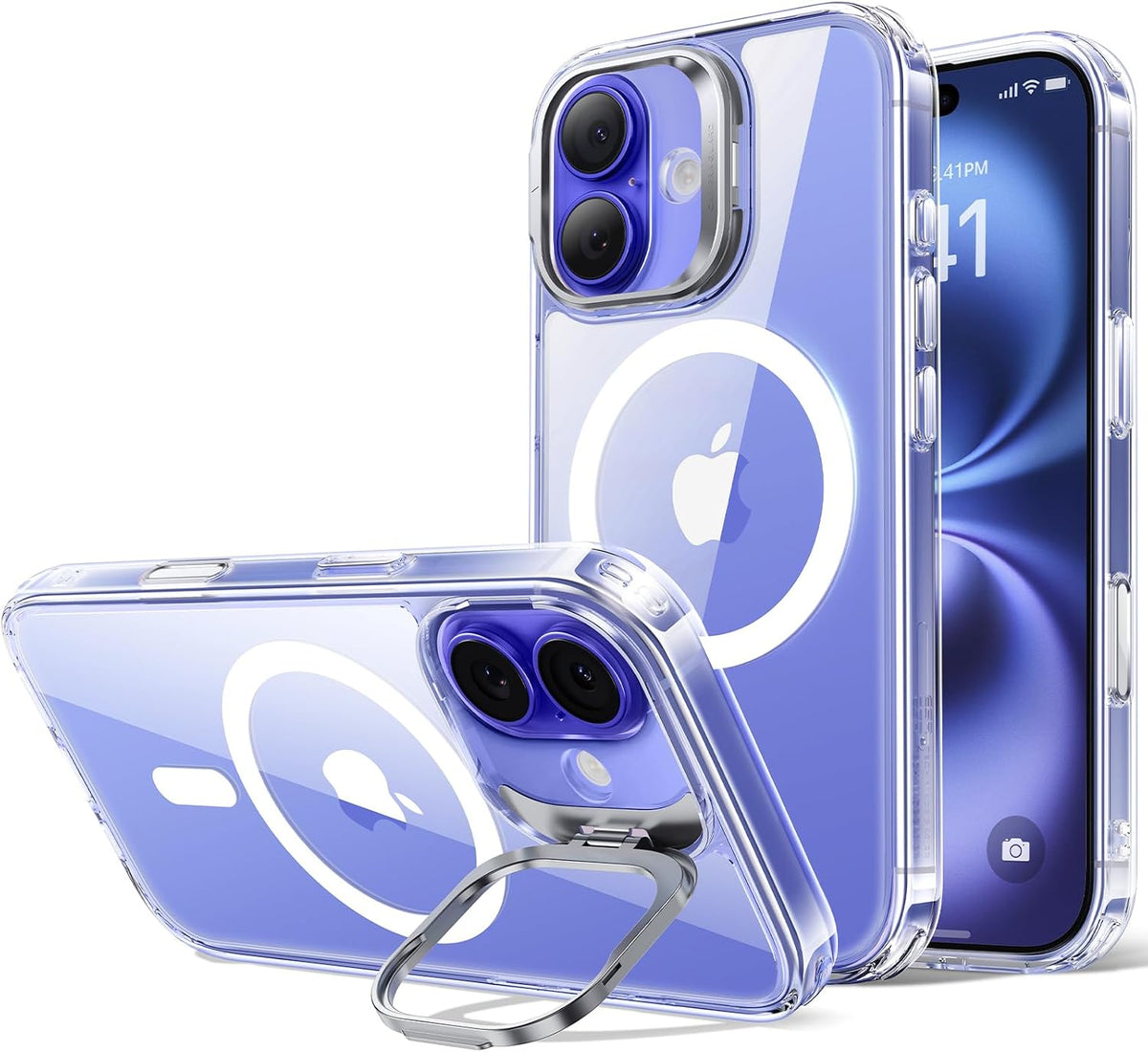 ESR Classic Hybrid for iPhone 18 Pro Max/17 Pro Max Case with Flex Stand