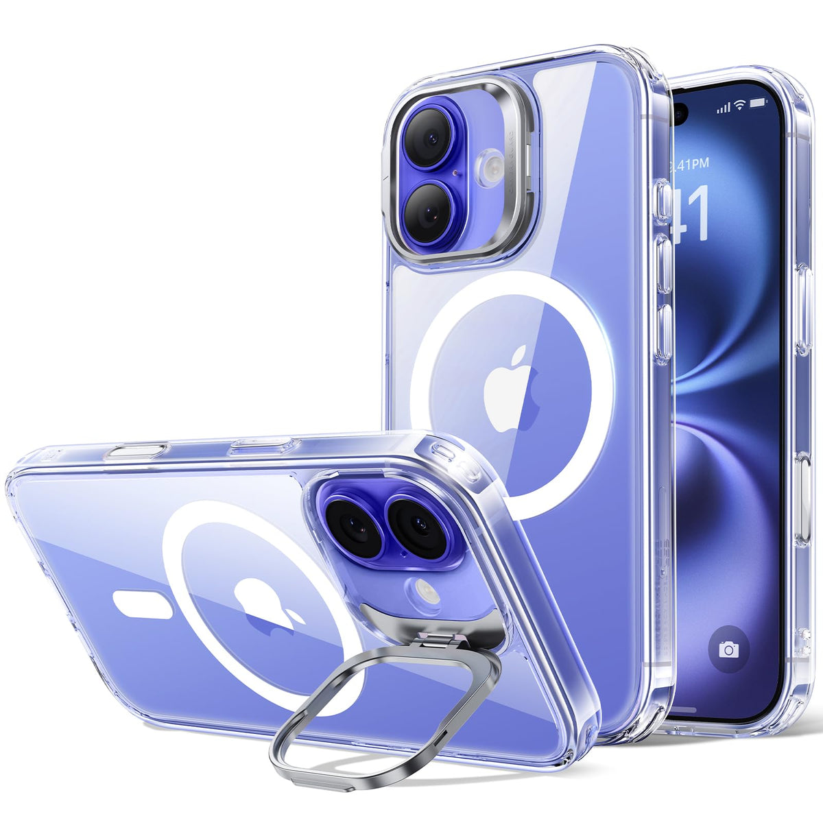 ESR Classic Hybrid for iPhone 18 Pro Max/17 Pro Max Case with Flex Stand