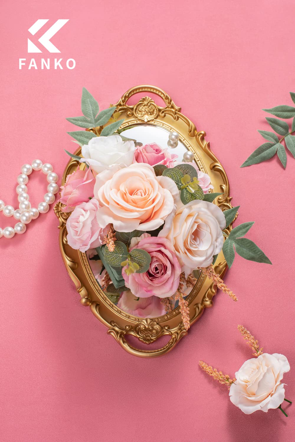 Fall Artificial Flowers DIY Bouquet Combo Faux Rose for Home Decor