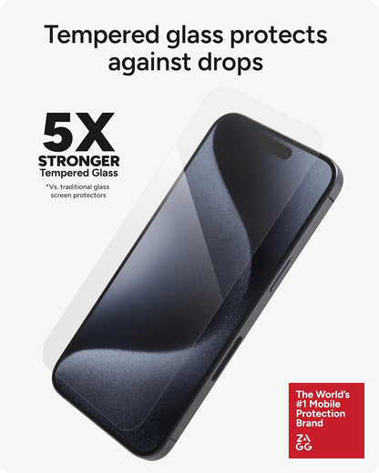 ZAGG Glass Elite Screen Protector for iPhone 17 Pro/ 18 Pro