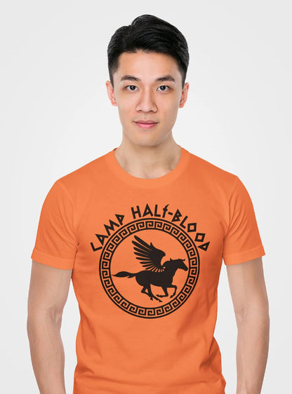 Youth Size Orange Camp Half Blood T-Shirt