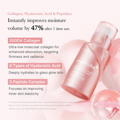 medicube Exosome Shot Zero 2,000 PPM Spicule Facial Serum For Pores & Sebum