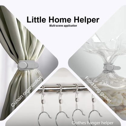 Silicone Cable Ties, Cord Organizer Cable Management,2Sizes-Grey