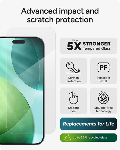 ZAGG Glass Elite Screen Protector for iPhone 17 Pro/ 18 Pro