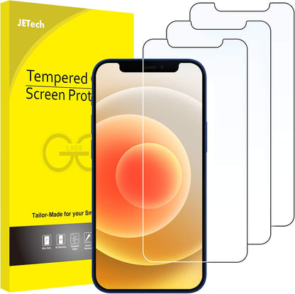 JETech Screen Protector for iPhone SE 3/2 (2022/2020), 3-Pack