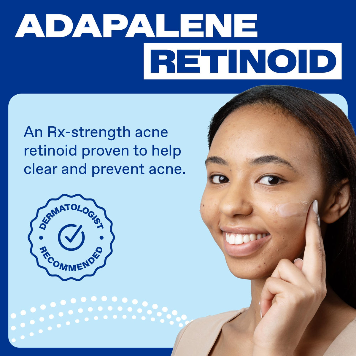 Differin Acne Retinoid Treatment Gel, 0.1% Adapalene, 15g Tube