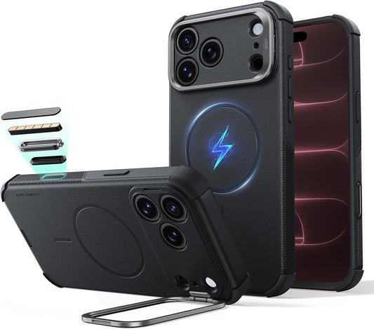 ESR Cyber Tough for iPhone 18 Pro Max/17 Pro Max Case with Flex Stand