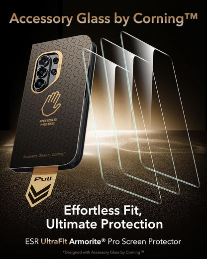 ESR 3 Pack for Samsung Galaxy S26 Ultra Screen Protector, Armorite Pro