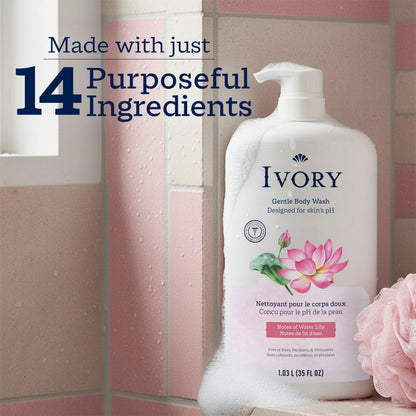 Ivory Body Wash Designed for the Whole Family, Original Scent, 35 fl oz