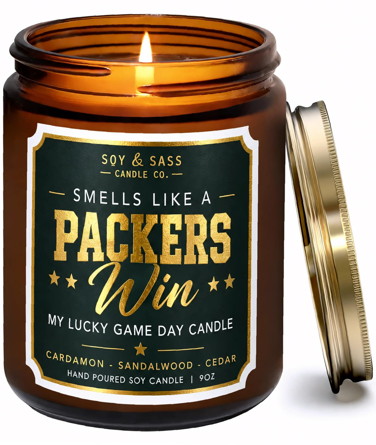 Vikings Gifts for Women / Men - Smells like a Vikings Win Candle, USA Made