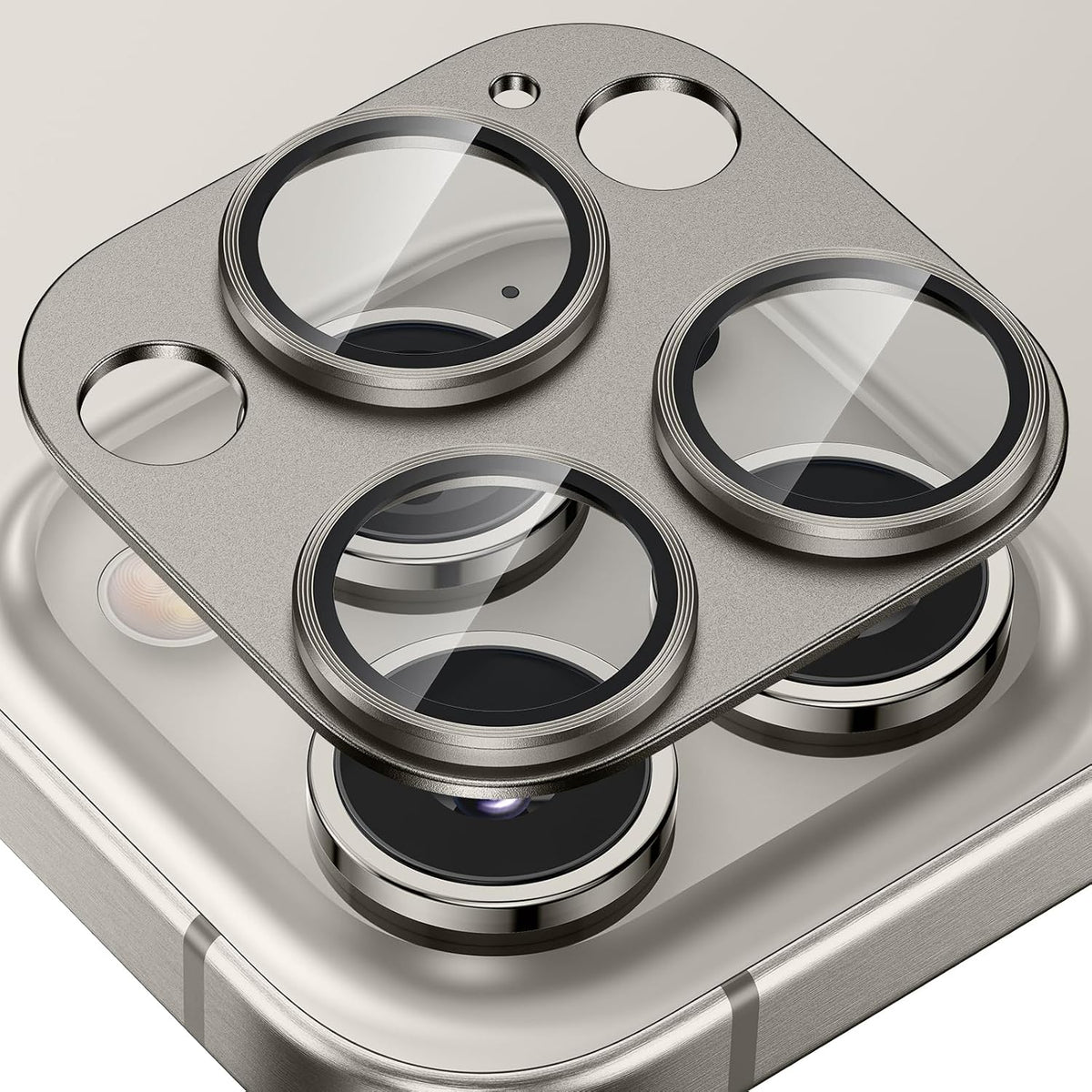 Tensea for iPhone 15 Pro Max/iPhone 15 Pro Camera Lens Protector