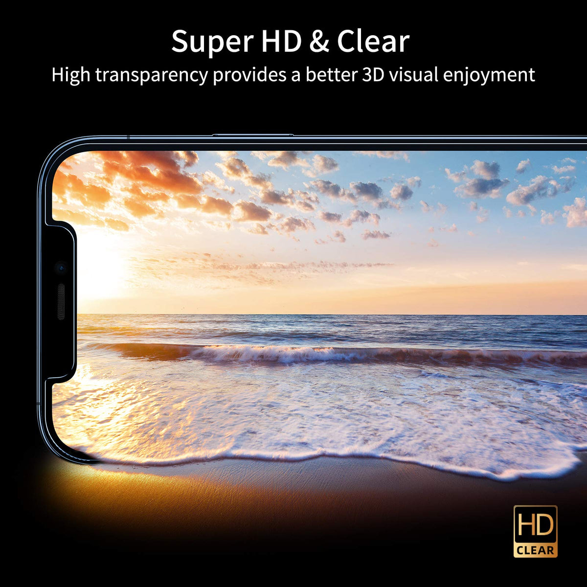 UNBREAKcable Privacy Screen Protector for iPhone 16 Pro, 2-Pack