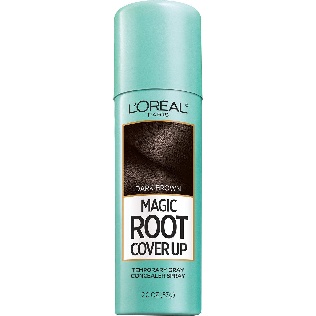 L'Oreal Paris Magic Root Gray Hair Cover Up, Medium Brown, 2 oz, 2 Count