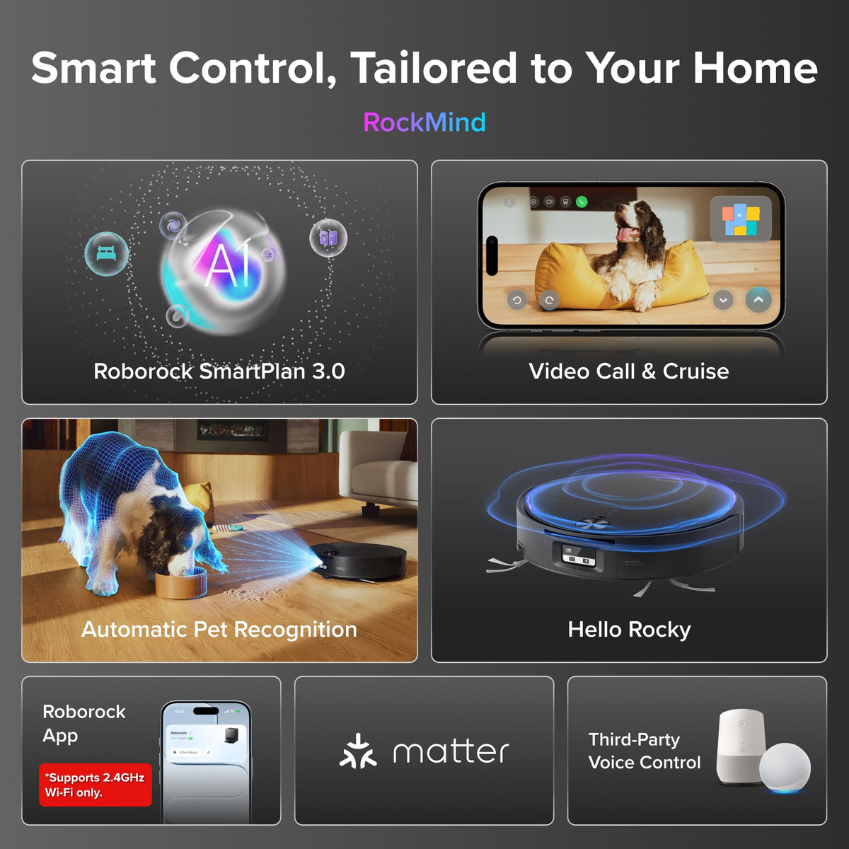 roborock Saros 10R Robot Vacuum and Mop, 22000Pa, Edge Cleaning