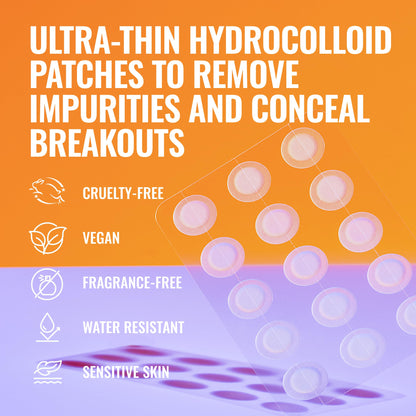 Good Molecules Pimple Patches, Hydrocolloid Patches for Face, 60 Count