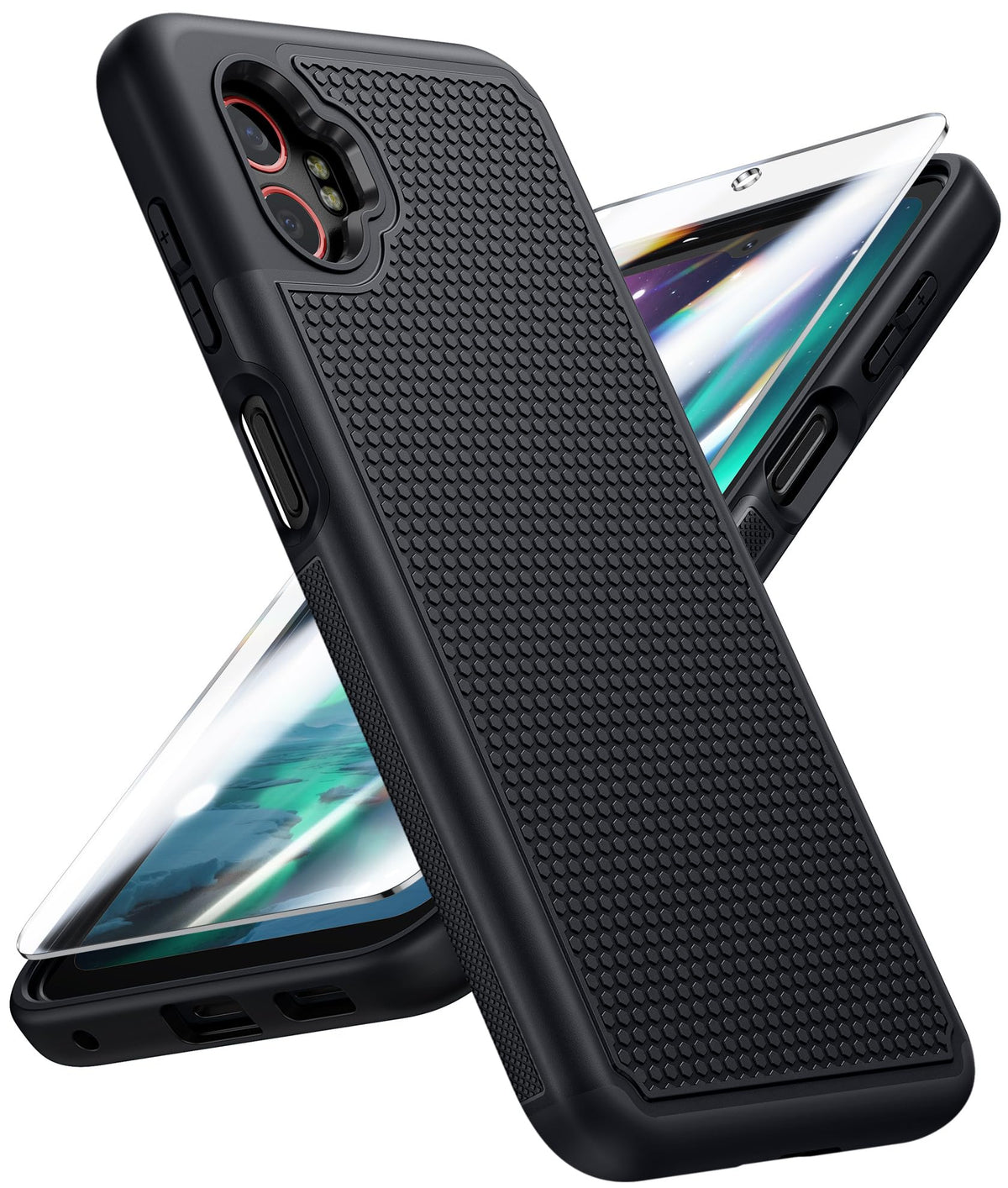 FNTCASE for Google Pixel 9a Case: Green Non Slip Textured