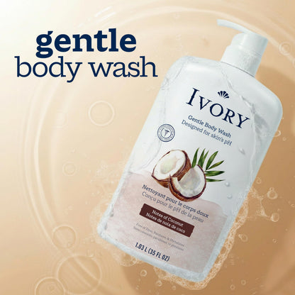 Ivory Body Wash Designed for the Whole Family, Original Scent, 35 fl oz