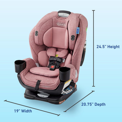Graco Extend2Fit 2-in-1 Convertible Car Seat, Gotham