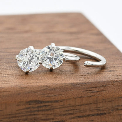 925 Sterling Silver Small Huggie Half Hoop Earrings for Women