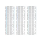 ELEGOO 3pcs Breadboard 830-Point Solderless Prototype PCB Board Kit