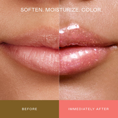 EADEM Tinted Lip Balm, Moisturizing Lip Gloss Tube for Women, Butter Mochi