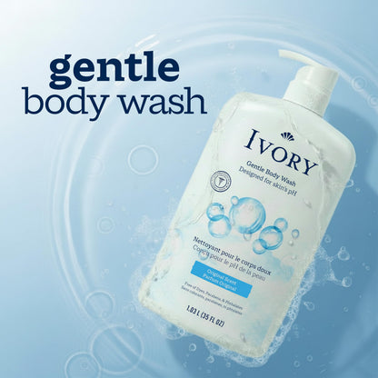 Ivory Body Wash Designed for the Whole Family, Original Scent, 35 fl oz