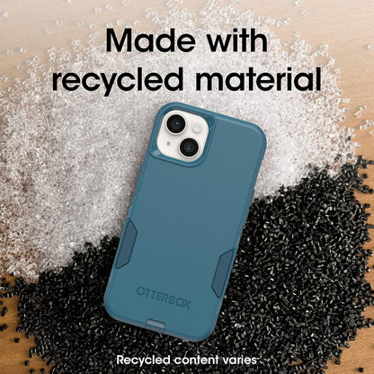 OtterBox iPhone 14 & iPhone 13 Commuter Series Case - BLACK , slim & tough, pocket-friendly, with port protection