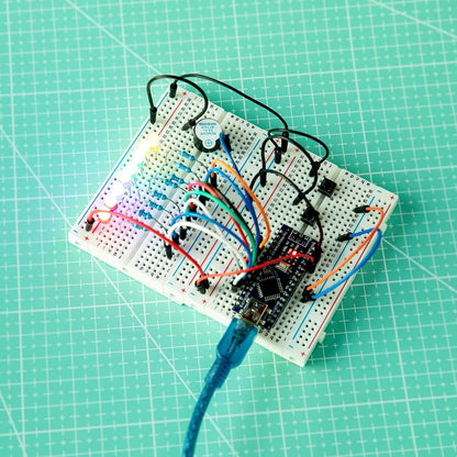 ELEGOO 400 Point Solderless Breadboard Kit, Small Prototyping Boards 6PCS