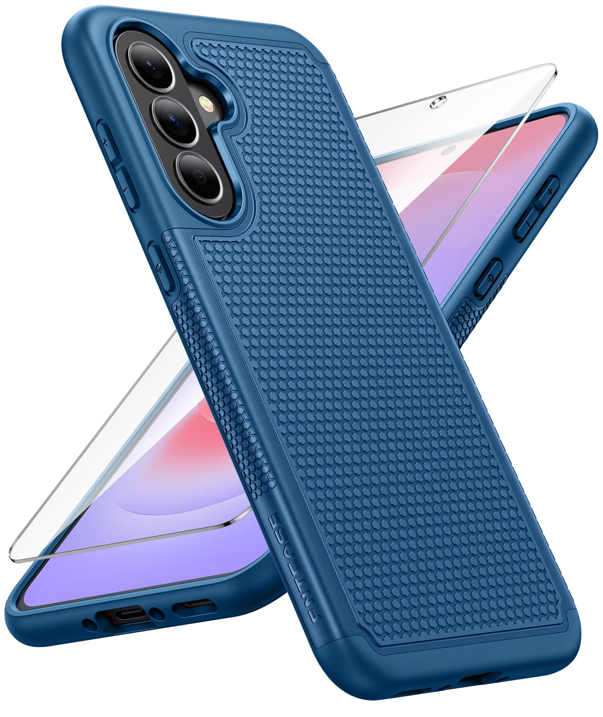 FNTCASE for Google Pixel 9a Case: Green Non Slip Textured