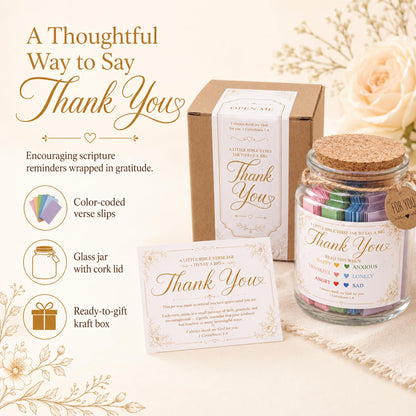 Read This When Bible Verses Jar – Birthday Gifts for Women, Christian Gifts, Christmas Gift for Women, Gift for Mom from Daughter