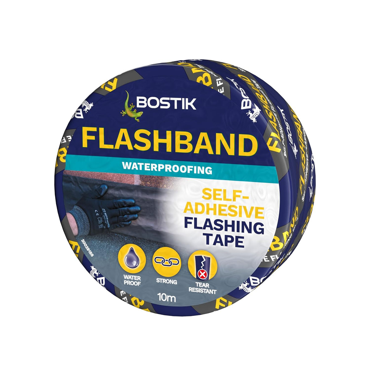 Bostik Flashband Self Adhesive Flashing Tape for Roofs Grey - 150mm x 10m