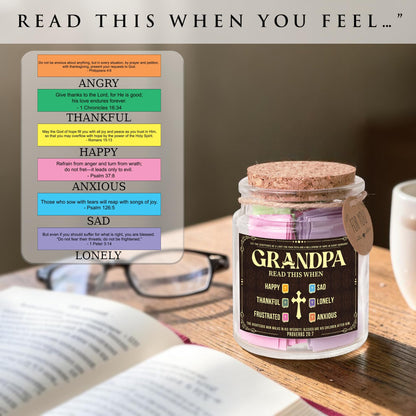 Read This When Bible Verses Jar – Birthday Gifts for Women, Christian Gifts, Christmas Gift for Women, Gift for Mom from Daughter